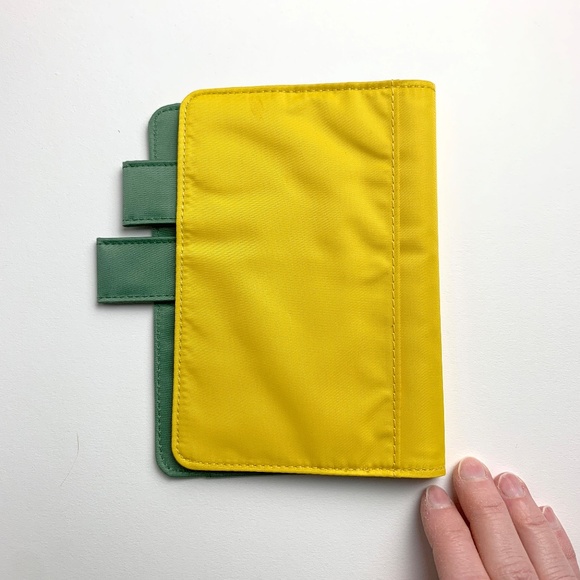 Hobonichi Techo A6 Notebook Cover Pineapple (Yellow + Green) - Picture 3 of 3